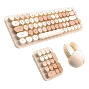 کیبورد و ماوس بی سیم مافی مدل I Bean Max به همراه نام پد جدا